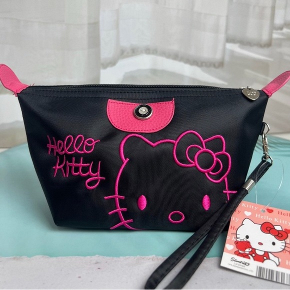 Hello Kitty Makeup Bags, only black available - Picture 1 of 2